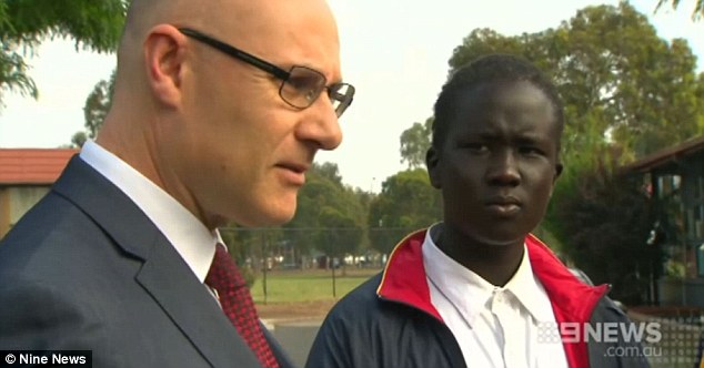 ‘It’s clear to me they’ve experienced this kind of thing before,’ Mr Scott (left) said. ‘They know it for what it is and they certainly felt they wanted to record this incident and I congratulate them for it'