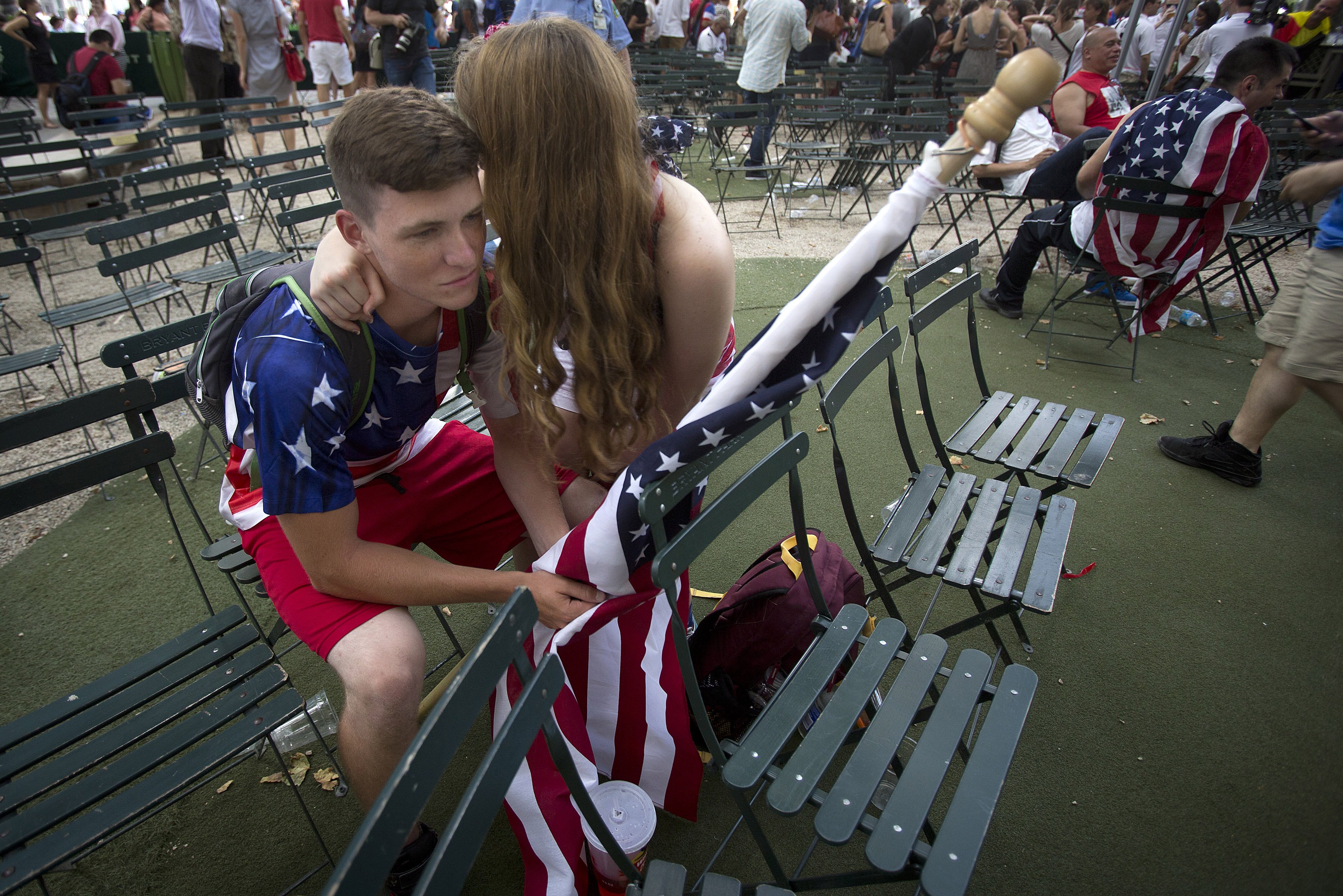 American World Cup Soccer Fans