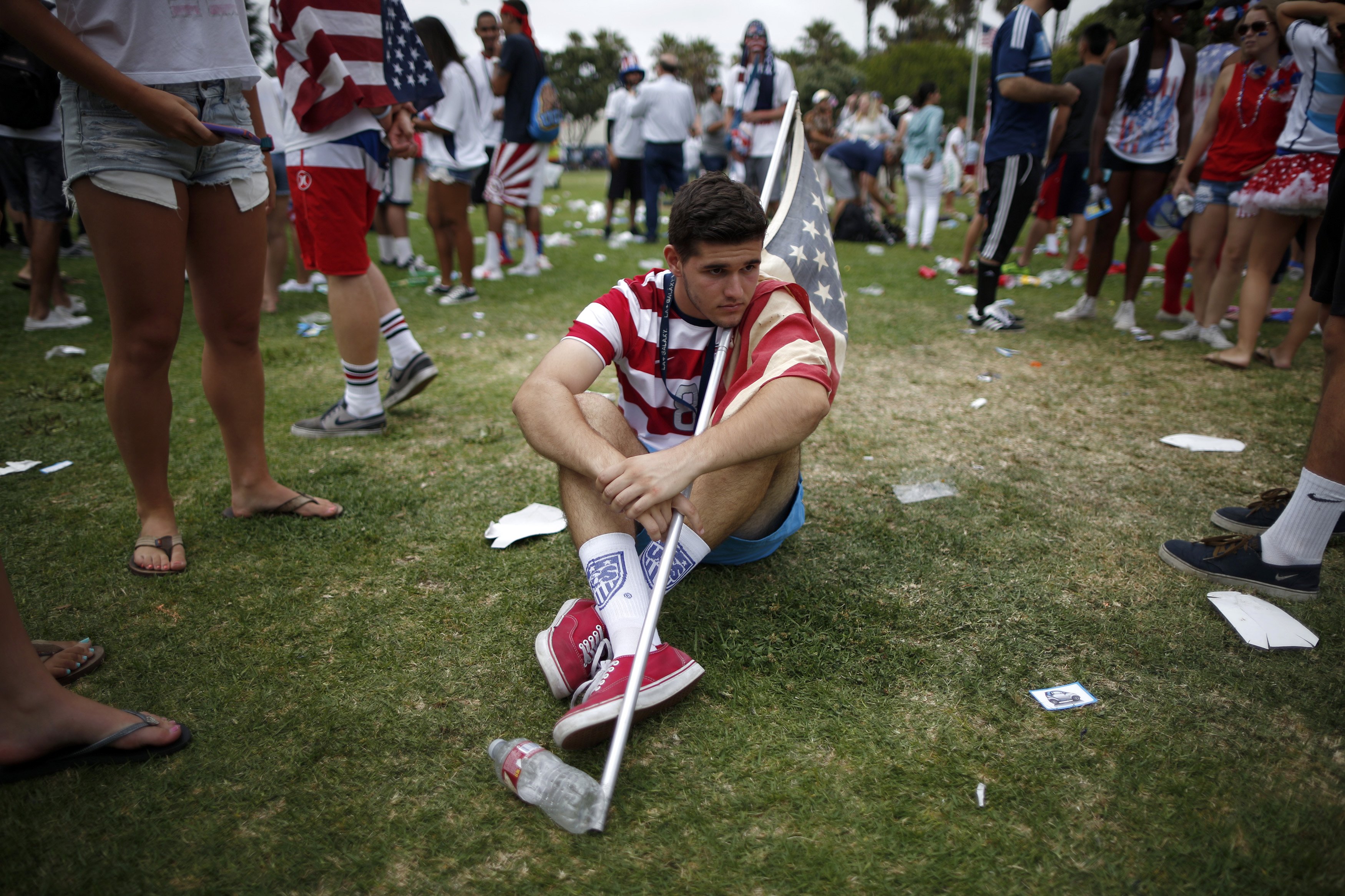 American World Cup Soccer Fans