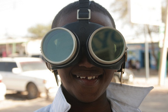 A youngster in Somaliland.
