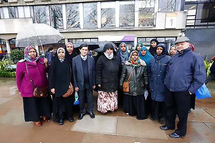 Harrow Somali protestors