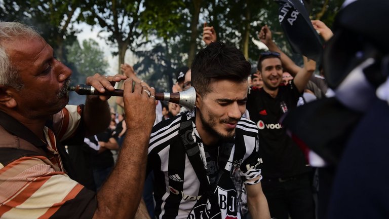 Besiktas are considering selling club-branded ear-plugs for their noisy supporters