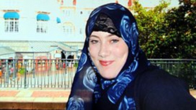 The white widow: Ms Farah says she is uncertain of her mother's involvement with Samantha Lewthwaite, a British woman who is one of the world's most wanted female terror suspects