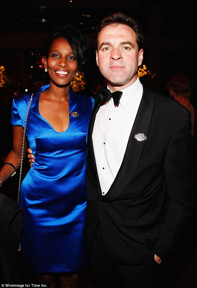 Hirsi Ali is married to British historian and public commentator Niall Ferguson, right, who left his wife of sixteen year for the Somali intellectual