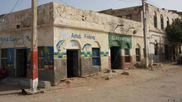 Berbera fish shops