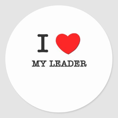 i_love_my_leader_sticker-p21780213792981
