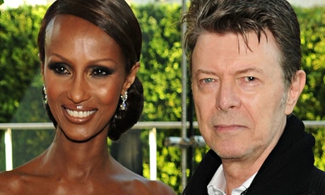 Iman and David Bowie, 2010