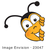 23047-clip-art-graphic-of-a-honey-bee-ca
