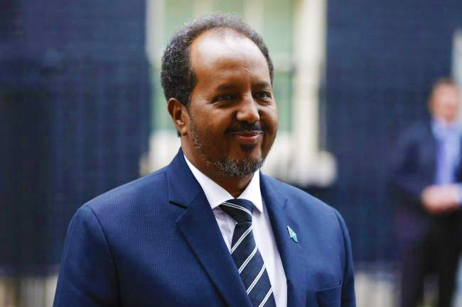 Somali President Hassan Sheikh Mohamud p