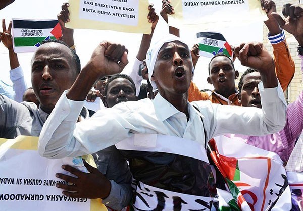 somalis-protest-against-Isreal-3