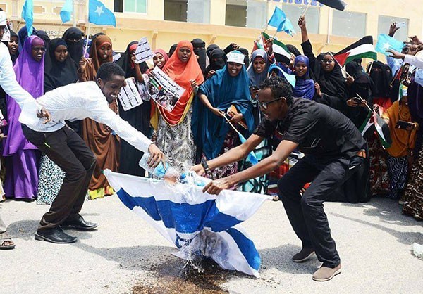 somalis-protest-against-Isreal-4