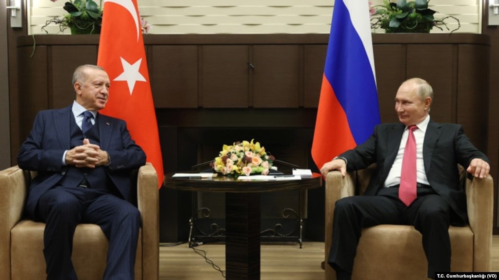 Erdogan Putin Sochi