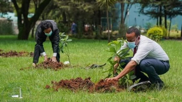 Dr Abiy Axmed oo geed beeraya