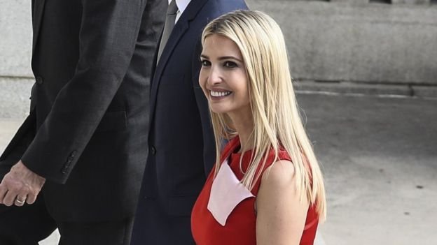 Ivanka Trump ayaa lagu waday inay la kulanto safiirka