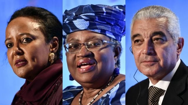 Saddexda musharrax ee Afrika ka socota ee u tartameysa madaxa Ururka Ganacsiga ee Adduunka