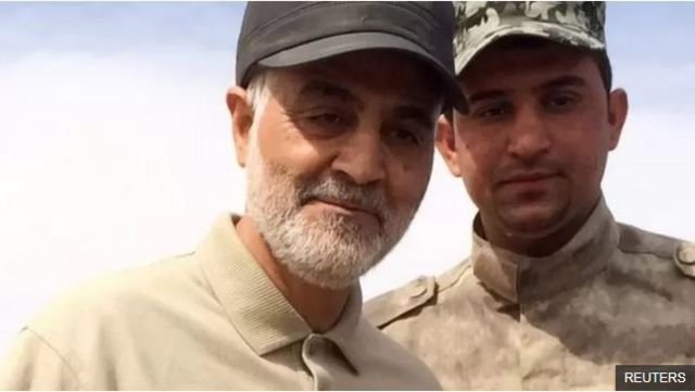 General Qaasim Suleymani iyo Haadi Matar