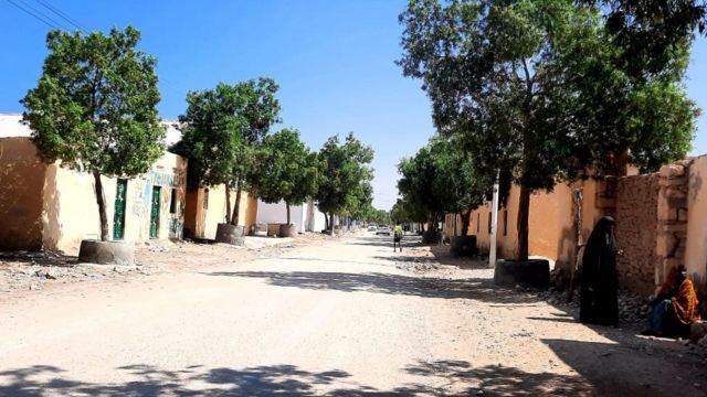 Waddada isku xirta dekeda, madaxtooyada iyo xerada PSF-ta ee dhexmara xaafadda Ridhwaan