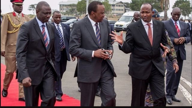 Adan Bare, madaxwaynihii hore ee Kenya Uhuru iyo madaxwayne Ruto