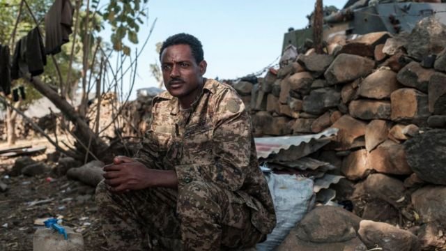 Askari ku sugan jiidda hore ee dagaalka