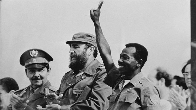 Madaxweyne Mangistu, Fidel Kaastri iyo Rawel Kastro