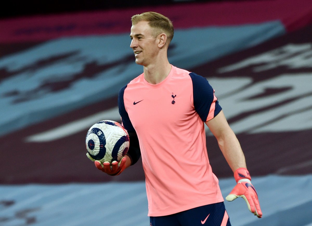 Joe Hart seems like he is back enjoying his football, when called upon at Spurs