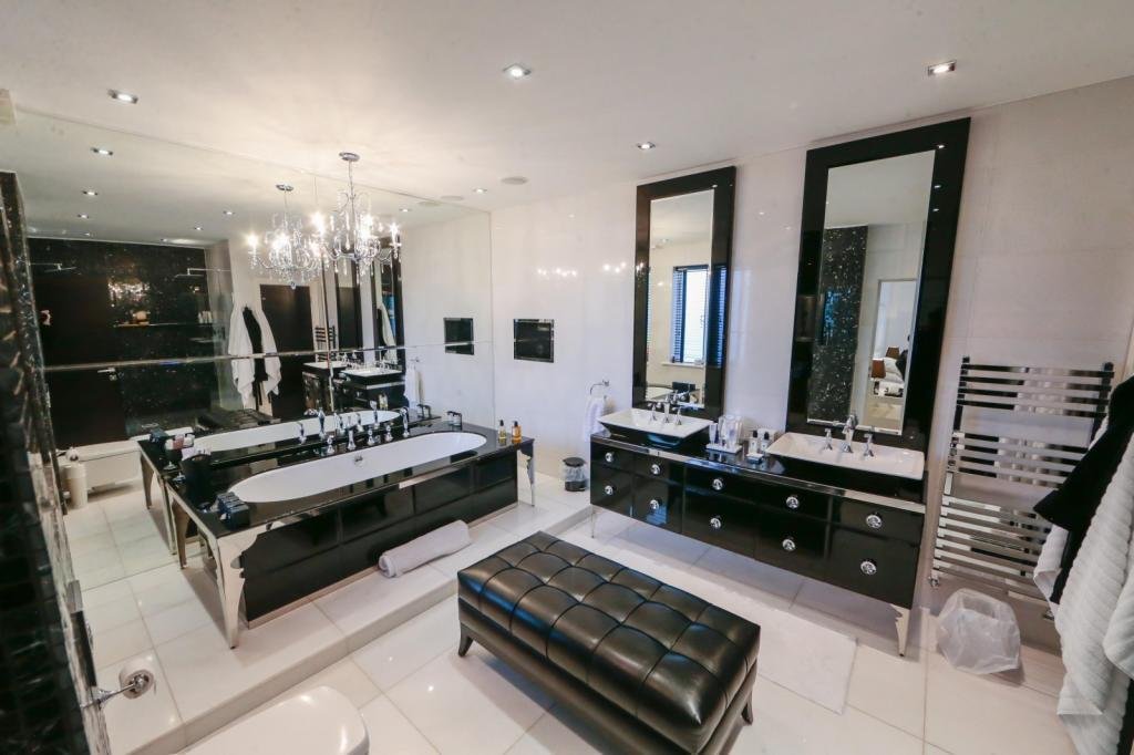 There are SEVEN bathrooms - all stunning like this