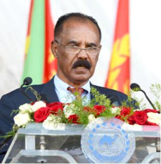 Photo - Eritrean President Isaias Afeworki, May 28, 2017